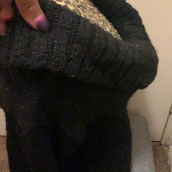 ARDEN B SWEATER SIZE XS BLACK OFF SHOULDER VERSATILE - Picture 10 of 12